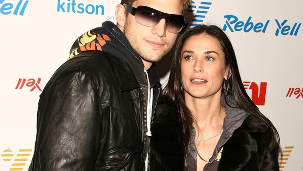Rebel Yell Spring Launch Party, Kitson, Beverly Hills, California. Demi Moore and Ashton Kutcher Please Byline@Juan Rico --- Ashton Kutcher, Demi Moore --- - 310-276-9202, Image: 17897061, License: Rights-managed, Restrictions:, Model Release: no, Credit line: Profimedia, Backgrid USA.. (foto: Profimedia Profimedia, Backgrid Usa..)