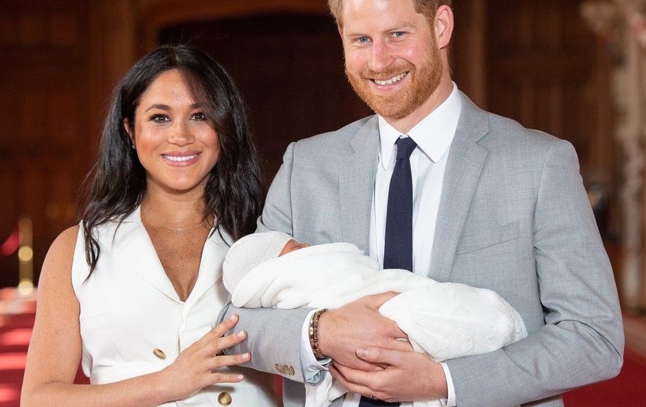 Princ Harry in Meghan Markle: Sinu sta dala ime Archie (foto: Profimedia)