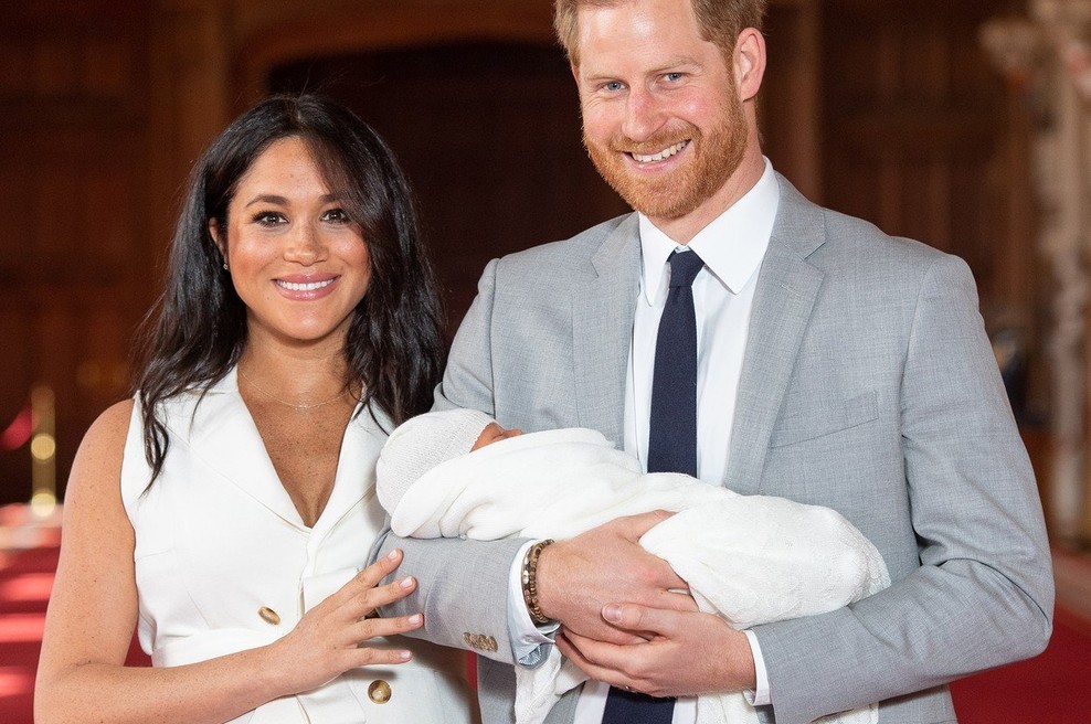 Princ Harry in Meghan Markle: Sinu sta dala ime Archie (foto: Profimedia)
