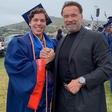 Arnold Schwarzenegger ponosen na svojega sina