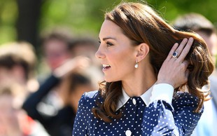Kate Middleton spet v obleki, ki je zelo priljubljena