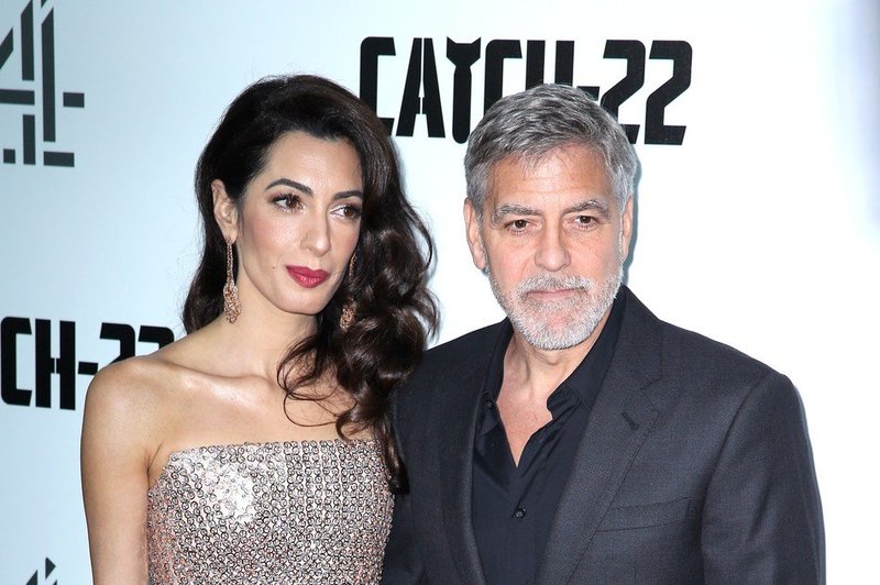 Govorice o Clooneyjevi petletni hčerki naj bi skalile mir njegovi Amal (foto: Profimedia)