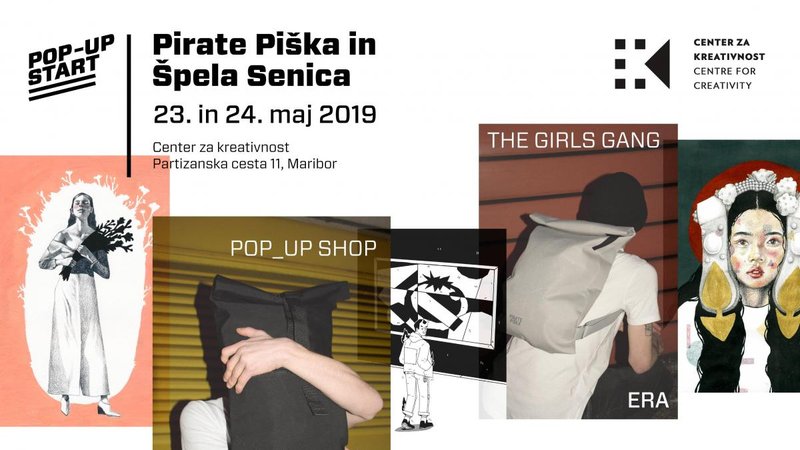 Pop-Upstart predstavlja Pirate Piška in Špelo Senico (foto: Pop-Upstart Press)