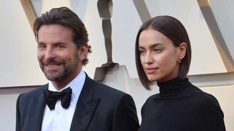 Ameriški mediji trdijo, da sta se Bradley Cooper in Irina Shayk razšla