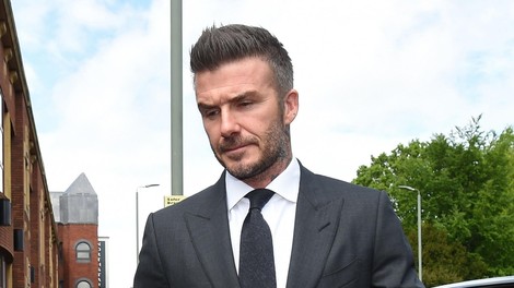 David Beckham je ostal brez vozniškega dovoljenja