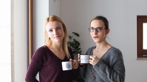 Nina Majcen in Urška Golob (blagovna znamka Cuckoo Cups): Ko dobra ideja postane uspešen projekt