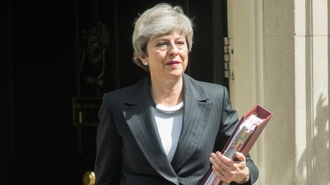 Britanska premierka Theresa May bo odstopila 7. junija