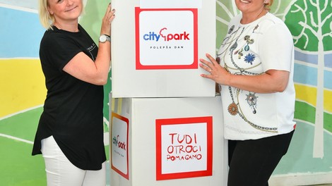 Citypark v dobrodelni namen podaril več kot sto igrač