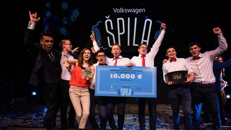 Volkswagen Špila: Denar so razdelili med finaliste