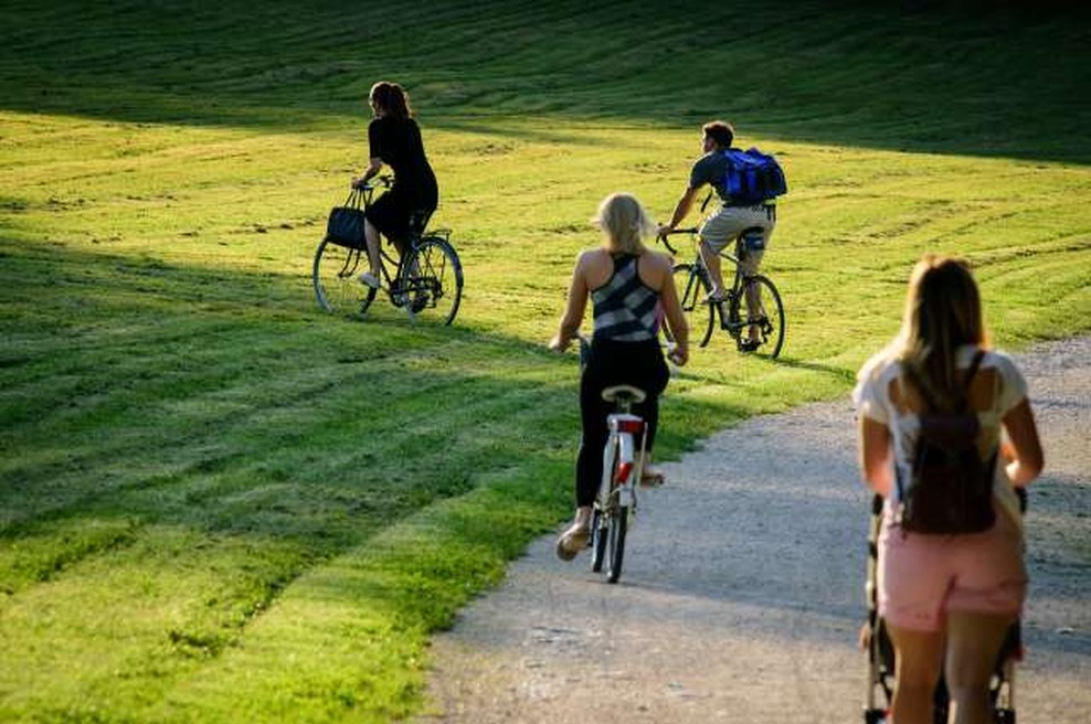 Ljubljanski pedalarji v pisanih oblačilih na mestne ulice (foto: STA/Nebojša Tejić)