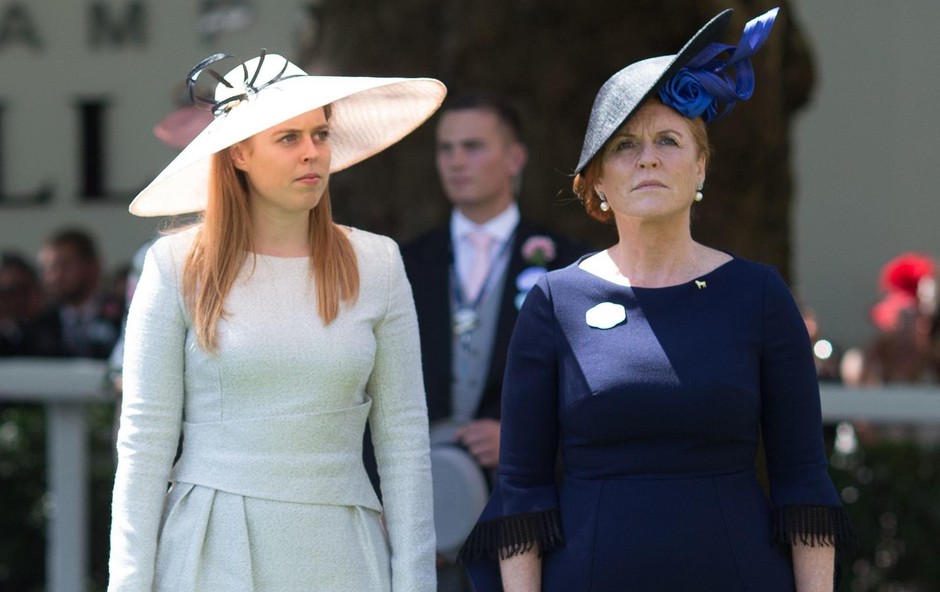 Princess Beatrice and Sarah Ferguson Duchess of York Royal Ascot, Day Four, UK - 22 Jun 2018, Image: 375712545, License: Rights-managed, Restrictions:, Model Release: no, Credit line: Profimedia, TEMP Rex Features (foto: Profimedia Profimedia, Temp Rex Features)