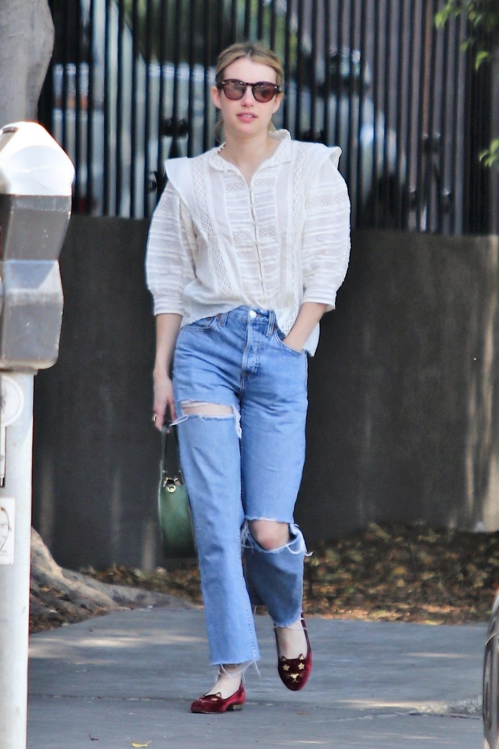 Emma Roberts (Fotogalerija): Džins romantika