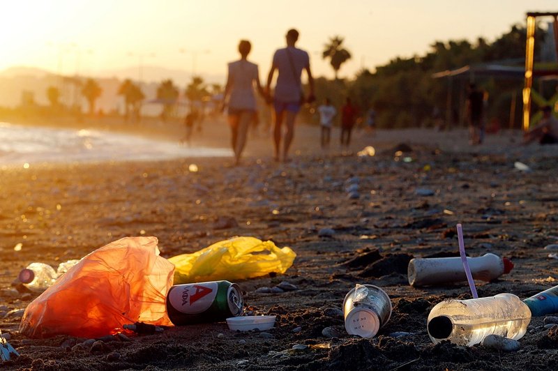 Sredozemske države s plastičnimi odpadki po mačehovsko v morje! (foto: WWF Press/Miloš Bičanski)