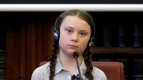 Mlada okoljska aktivistka Greta Thunberg prejemnica nagrade Amnesty International