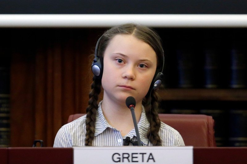Mlada okoljska aktivistka Greta Thunberg prejemnica nagrade Amnesty International (foto: Profimedia)