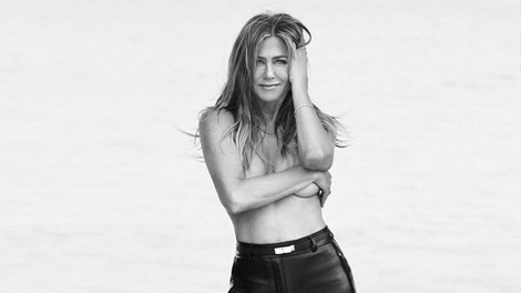 Jennifer Aniston razkrila, da je najraje gola