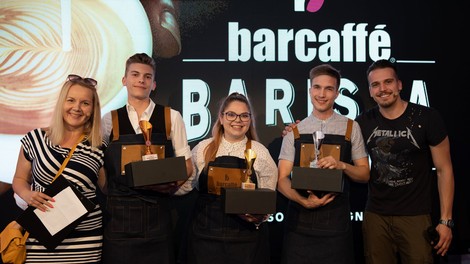 Barcaffè Barista Cup navdušil v Ljubljani