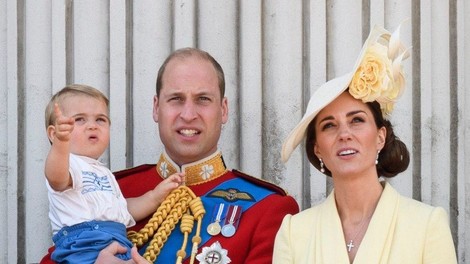 Princ Louis, sin vojvodinje Kate in princa Williama, je ukradel vso pozornost!