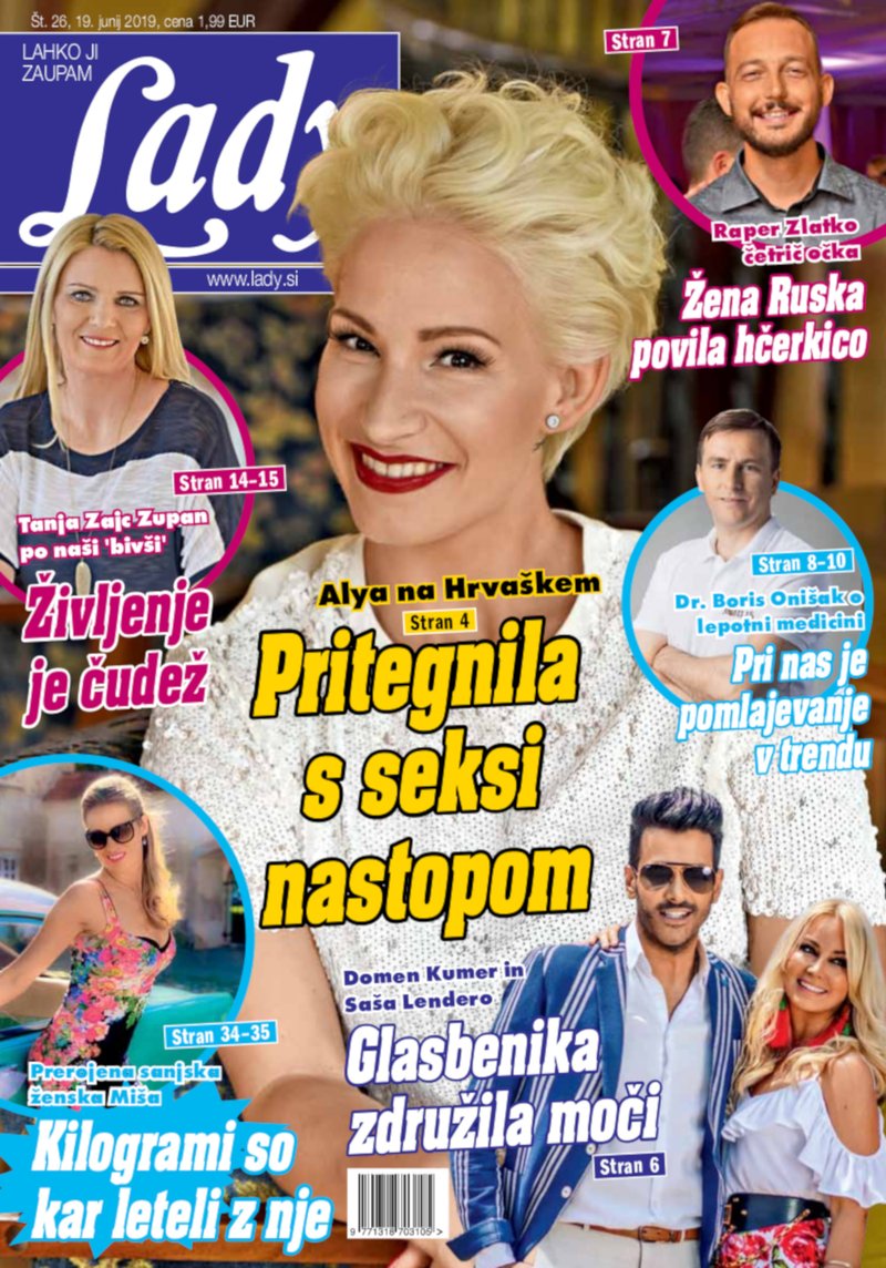 Alya na Hrvaškem: Pritegnila s seksi nastopom (foto: Lady)