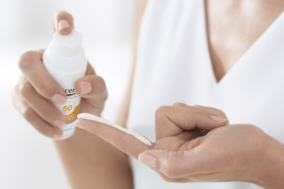 Eucerin® Pigment Control fluidom za zaščito pred soncem ZF 50+ (foto: Eucerin Press)