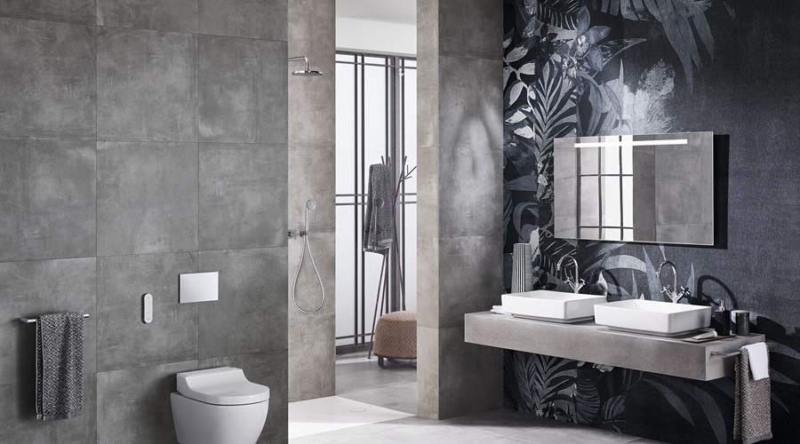 Brezčasna lepota Geberitovih novih umivalnikov (foto: Geberit Press)