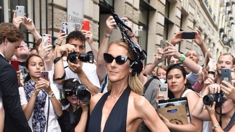 Pretirano suha Celine Dion zopet povzroča skrb oboževalcem
