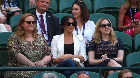 Meghan spet presenetila - nihče je ni pričakoval v Wimbledonu!