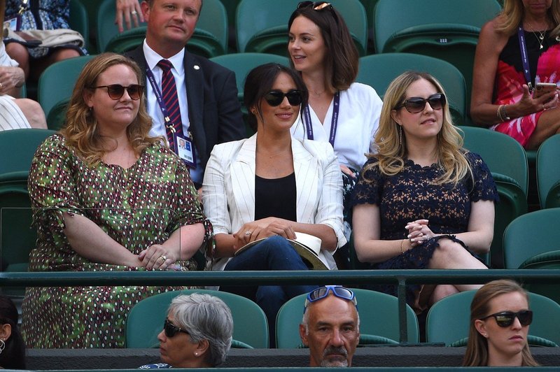 Meghan spet presenetila - nihče je ni pričakoval v Wimbledonu! (foto: Profimedia)