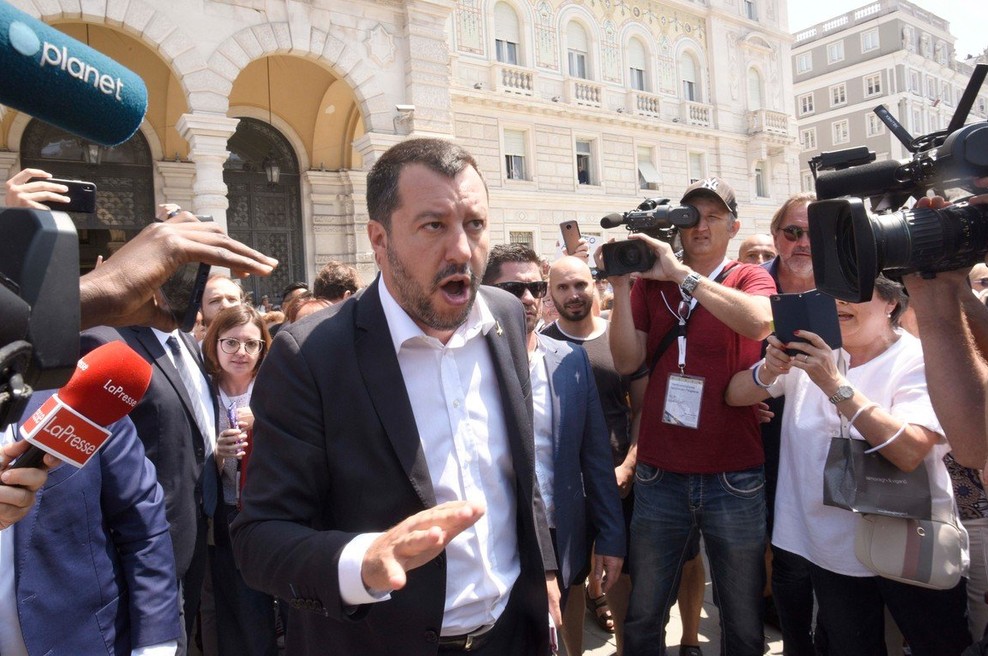 Protestniki na Škofijah so jasno povedali, da so za meje brez zidov (foto: profimedia)