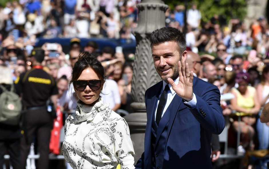 Veliko pozornosti sta požela David Beckham in njegova soproga Victoria. (foto: Foto: Profimedia Profimedia, Cordon Press)