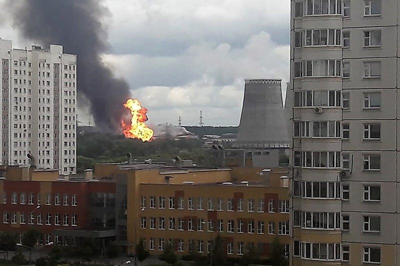 V toplarni blizu Moskve izbruhnil požar, več ljudi je poškodovanih! (foto: profimedia)