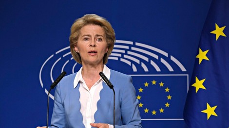 Ursula von der Leyen postala predsednica Evropske komisije
