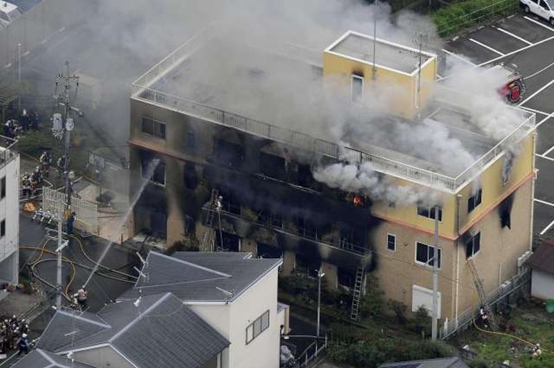 Japonski požigalec izjavil, da se je počutil prevaranega (foto: Xinhua/STA)