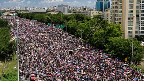 Portoričani na največjih protikorupcijskih protestih v zadnjih 15 letih