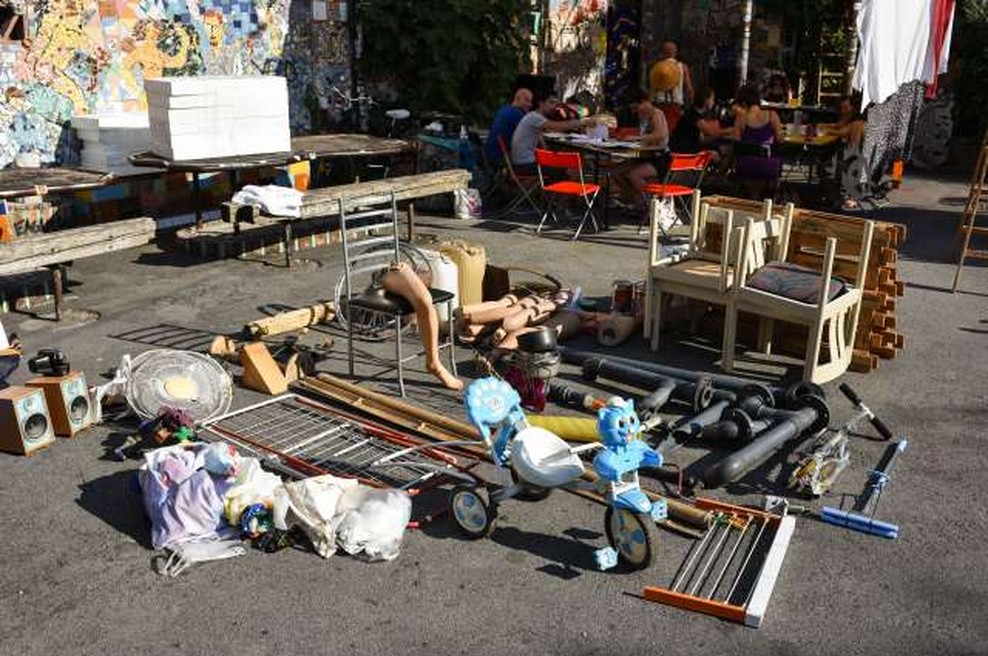 Na Metelkovi že 5. festival Reciklart (foto: STA/Nebojša Tejić)