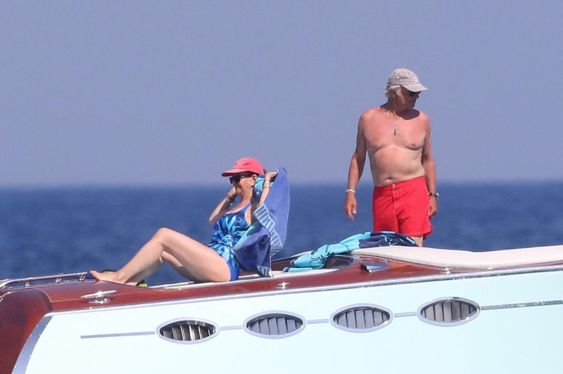 Švedski kralj Karl Gustaf s svojo soprogo, kraljico Silvijo, vsako leto počitnikuje na Azurni obali okoli St. Tropeza. (foto: Foto: Profimedia Profimedia, Abaca Press)