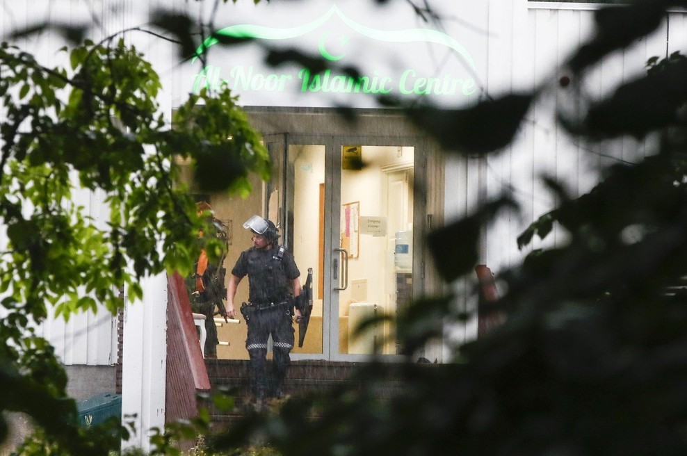 Streljanje v mošeji na Norveškem se je končalo brez žrtev (foto: profimedia)