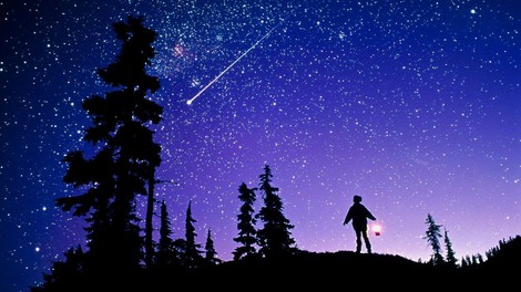 Nocoj poglejte v nebo, eden najbolj znanih meteorskih rojev bo dosegel vrhunec