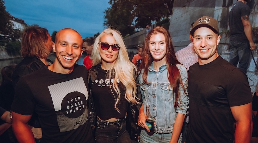 #FUKSi warm up: Sladica Boat Party - Ogrevanje z urbanimi akterji (foto: Marko Delbello Ocepe)