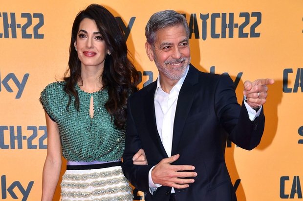 George Clooney in soproga Amal vedno znova poskrbita za govorice. (foto: Profimedia)