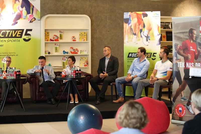28. septembra bomo z #BodiAktiven tekli za dober namen (foto: OKS Slovenija Press)