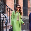Amal Clooney osvojila z zelenim kostimom