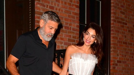 George in Amal Clooney imata razlog za slavje: Še vedno sta zelo srečna!