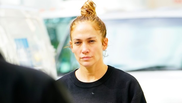 V objektiv ujeli Jennifer Lopez brez šminke (foto: Profimedia)