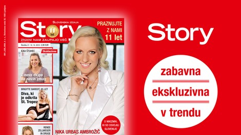 Ob 11. rojstnem dnevu revija Story samo 1 evro
