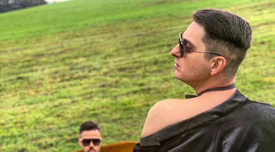 Šok! Damjan Murko in Dejan Krajnc sta se v studiu predajala strastem (foto: Uroš Apostolovič-Apo)