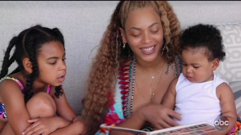 Beyonce uživa v krogu družine