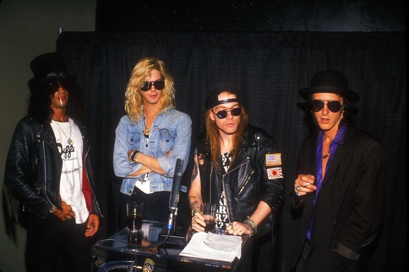 Uspešnica skupine Guns N' Roses Sweet Child O' Mine je na YouTube presegla milijardo ogledov (foto: Profimedia)
