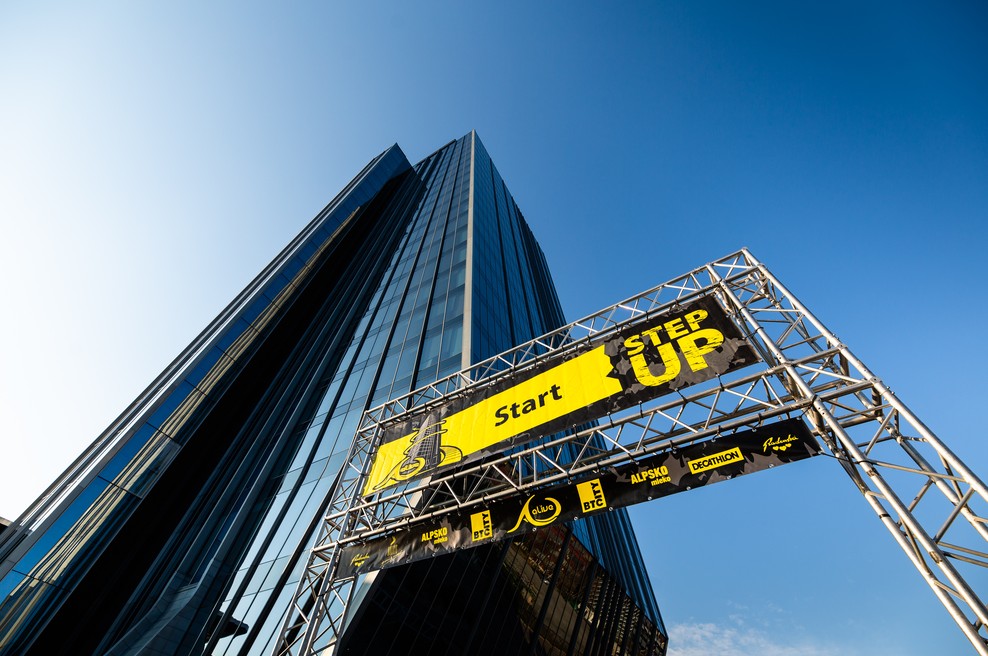 6. Alive Step Up – osvoji vrh Kristalne palače in teci za dober namen (foto: Promocijsko gradivo)