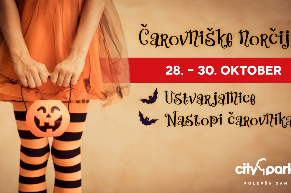 V Citypark v času krompirjevih počitnic prihajajo čarovniške norčije (foto: Promocijsko gradivo)